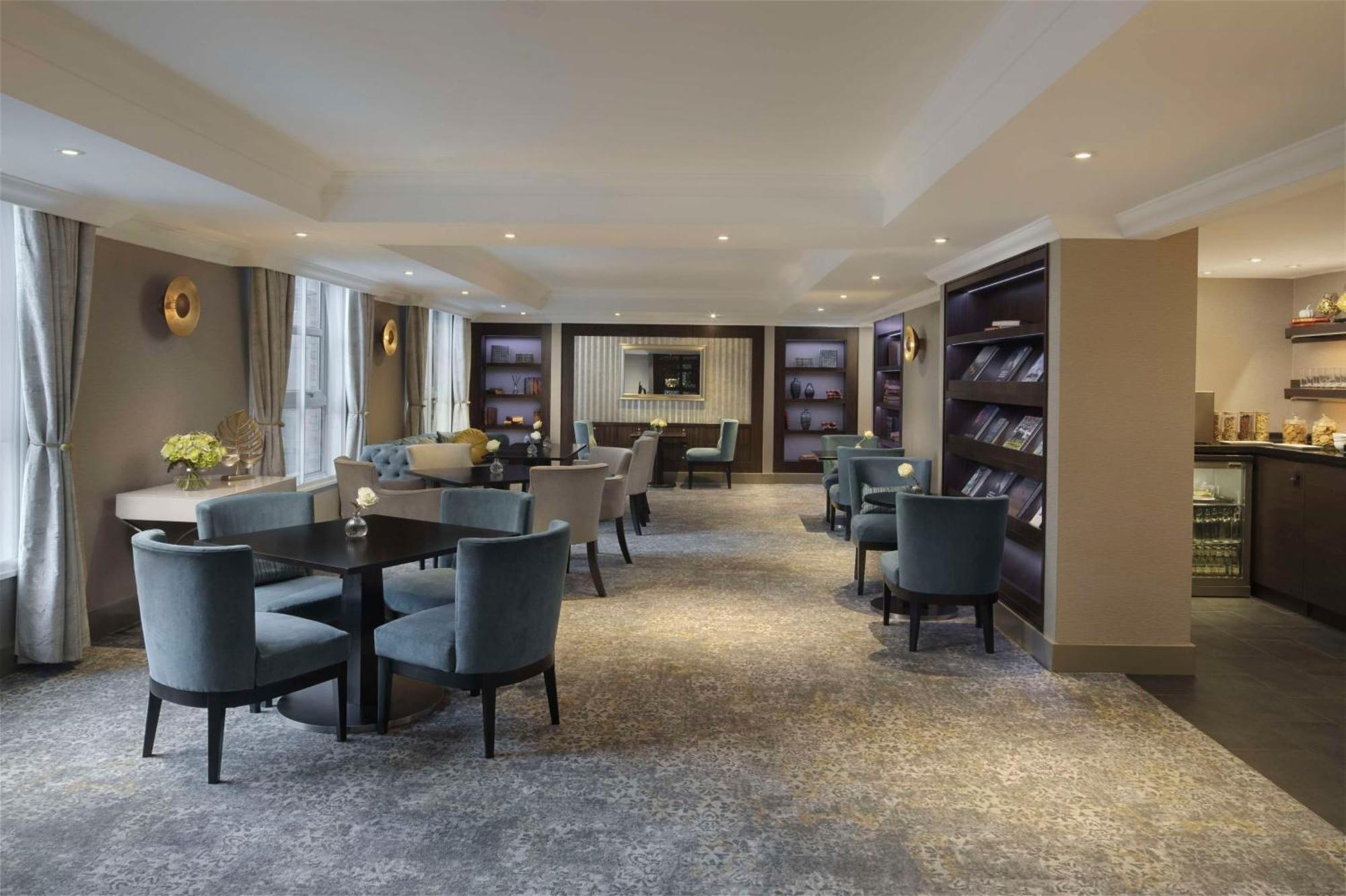 凯悦伦敦丘吉尔酒店 外观 照片 The Library at The Dorchester